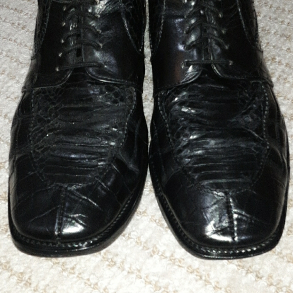 Stacy Adam's Snake Skin Dress Shoes